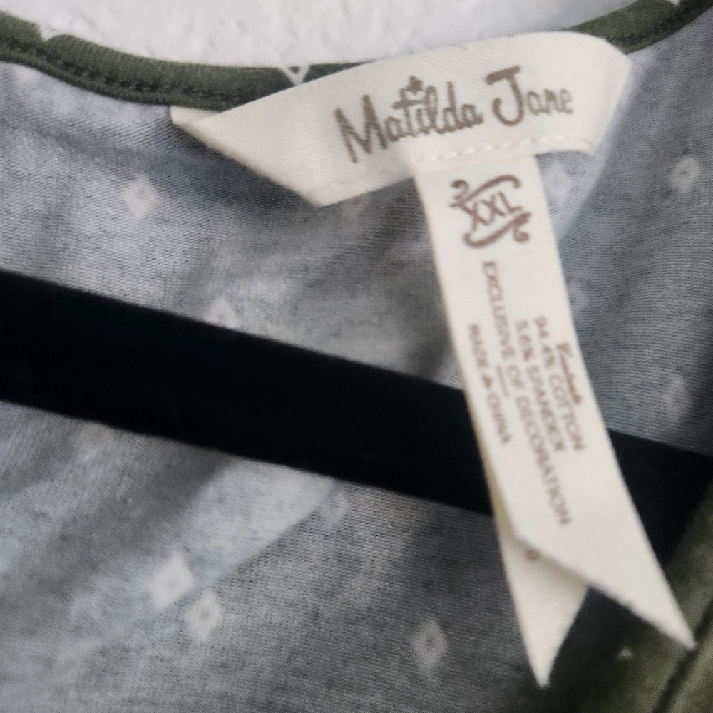 MATILDA JANE THROUGH GENERATIONS EMBROIDERED POLKA DOT‎ BLOUSE szXXL - Picture 5 of 12
